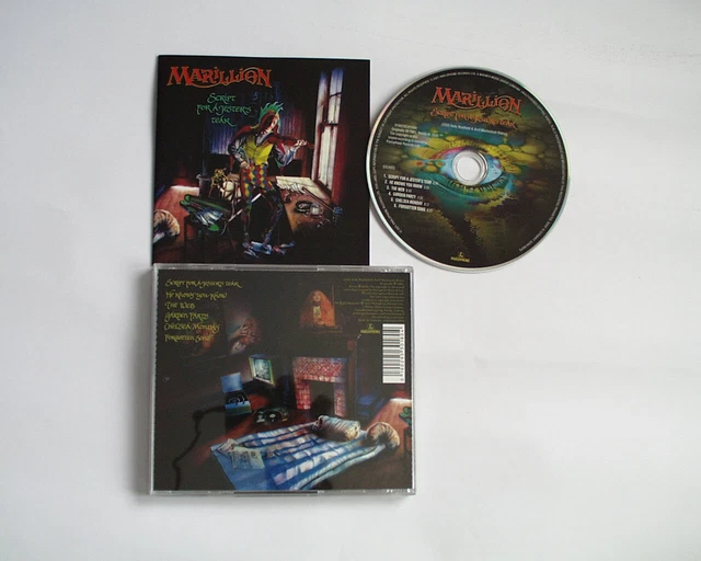 Chemise Vintage Marillion - Tournée 83 - Couleur Script - état Comme Neuf