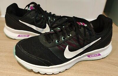 Nike Women's Air Relentless 5 Black Vivid Purple Size UK 4 EUR 37.5 Trainers