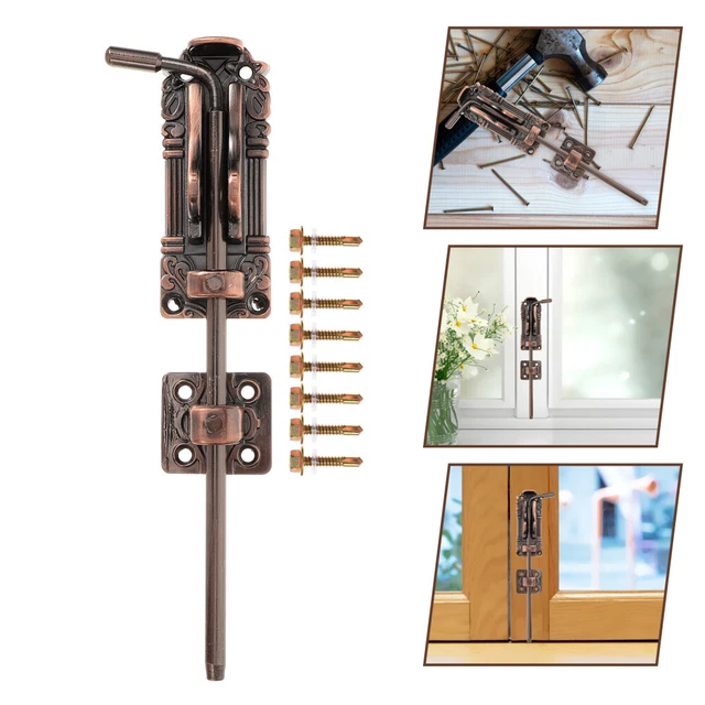 Serratura porta fienile, porta scorrevole, sbarra di sicurezza, serratura porta capannone,