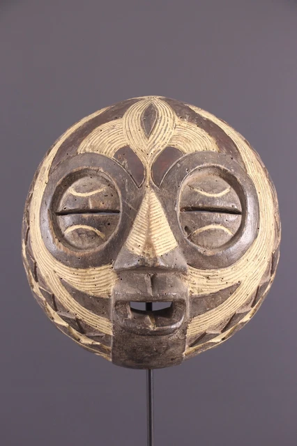 D411 - MASQUE ARAIGNÉE BÉTÉ, ART TRIBAL PREMIER ANCIEN AFRICAIN, RCI