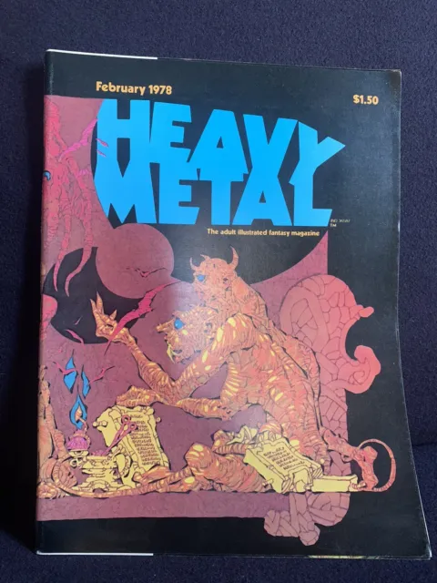 Heavy Metal Magazine February 1978