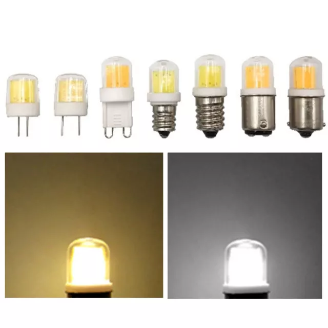 5W Dimmbare 220V LED COB Glühbirne G4 G8 G9 E11 E14 BA15S BA15D Licht Lampe DE