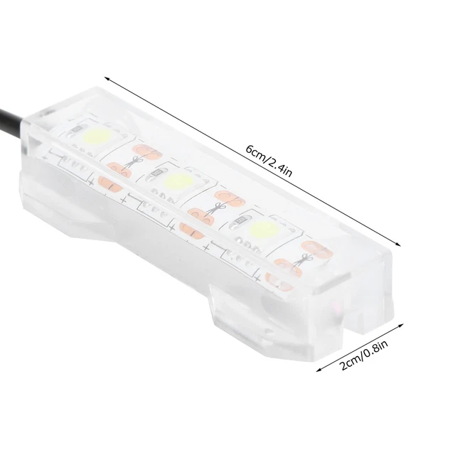 Aquarium Water Plant LED Lamp Light Desktop Fish Tank Mini USB Decoration Light 2