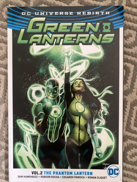 Green Lanterns vol 2 - The Phantom Lantern tpb. DC Universe Rebirth. DC Comics