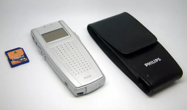 Philips LFH 9350 Digital Pocket Memo DPM Voice Recorder / Hand Held Dictaphone