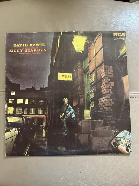 DAVID BOWIE THE Rise and Fall of Ziggy Stardust UK 1972 RCA SF 8287 £73 ...