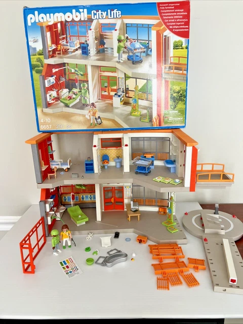 PLAYMOBIL CITY LIFE Hospital Infantil 6657 Accesorios y Figuras