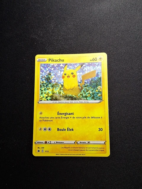 CARTE POKEMON- PIKACHU Holo 7/15- Promo Macdo-FR-Excellent EUR 55,00 - PicClick FR CARTE POKEMON- PIKACHU Holo 7/15- Promo Macdo-FR-Excellent EUR 55,00 - PicClick FR