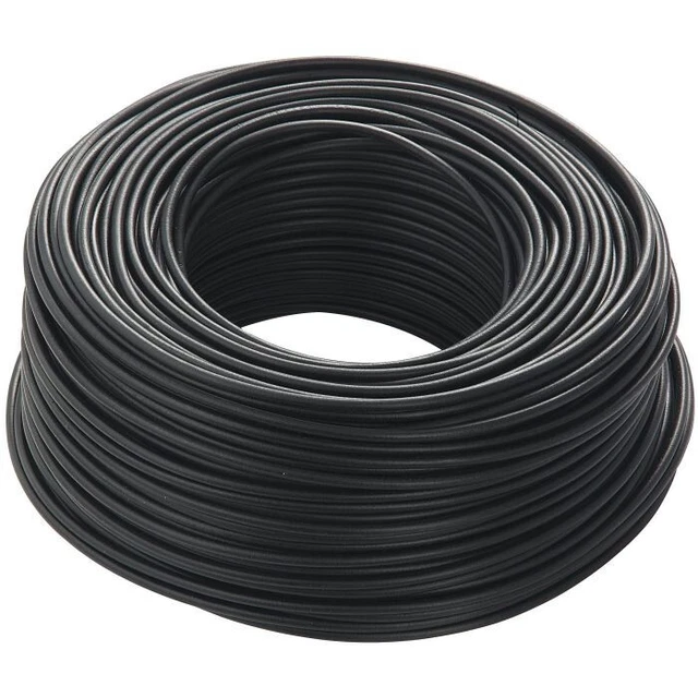 CÂBLE UNIPOLAIRE FS17 Section 1x1,5 MM Fil Électrique Noir Écheveau 100 ...