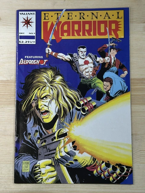 Valiant Comics - Eternal Warrior #2 - Dec 1992 - The Blood is the Life - VF/NM
