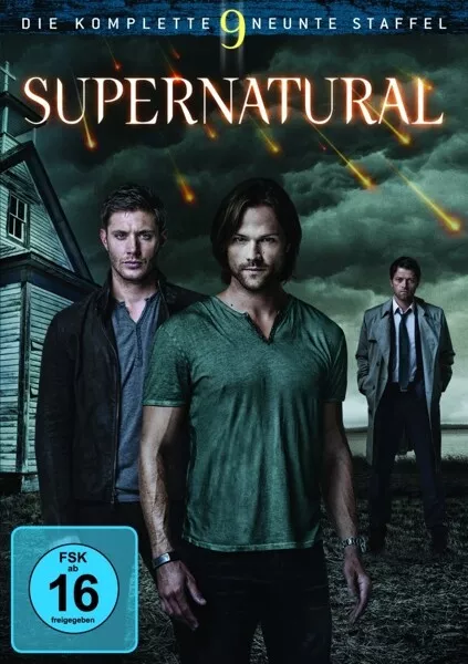 Supernatural: Staffel 9 - Jared Padalecki,Jensen Ackles,Misha Collins 6 Dvd Neuf
