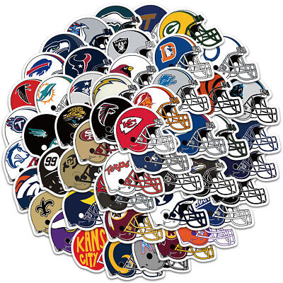 "Football Teams" 50pcs Creative Scrapbooking Deco Car Stickers Cool Sport Decals