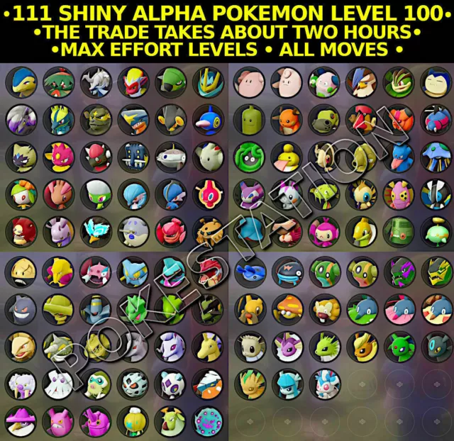 Pokemon Legends Arceus ALL NEW POKEMON BUNDLE Lvl 100 Max Stats !! (FAST)