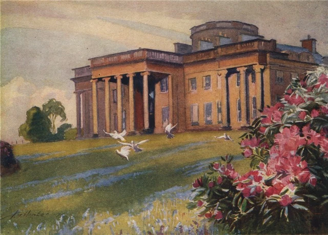 ARGYLL AND BUTE. 'Rosneath House' by John Young-Hunter. Scotland 1907 print
