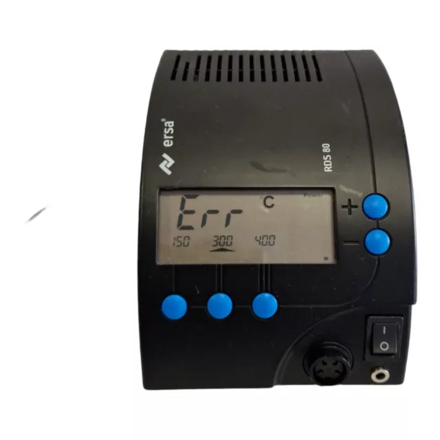 ERSA RDS80 Électronique Geregelte Station de Soudage 80W Défecteux #2