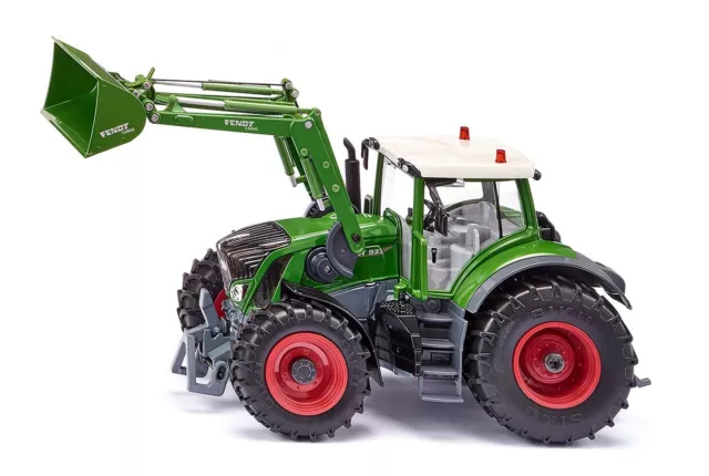 Siku 6793, Fendt 933 Vario Tractor with Front Loader, Green, Metal/Plastic, 1...
