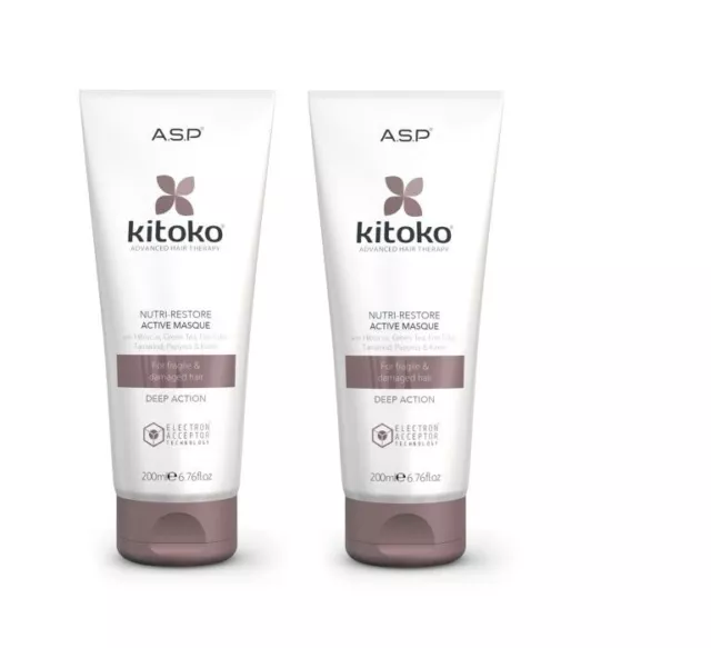 Kitoko - Nutri Restore Maske 200ml 2er Pack