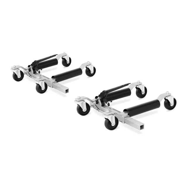 Cric Idraulico A Carrello Sollevatore Per Auto 567 kg Ruote In Nylon