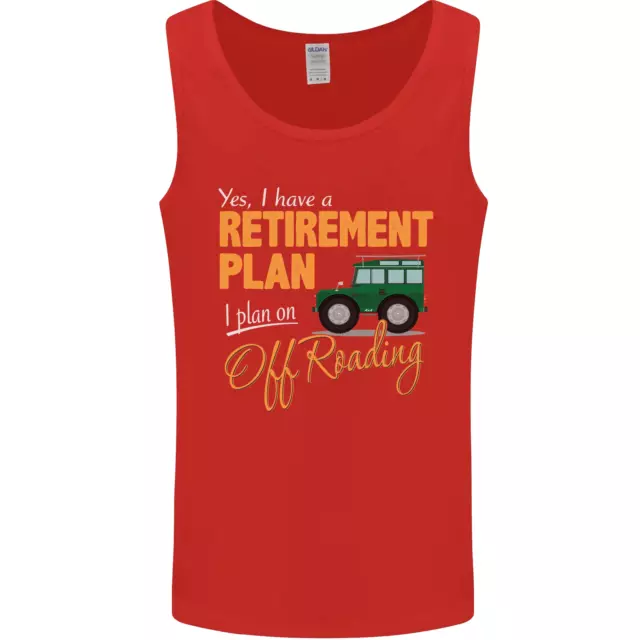 Gilet da uomo divertente Retirement Plan Off Roading 4X4 Road 5