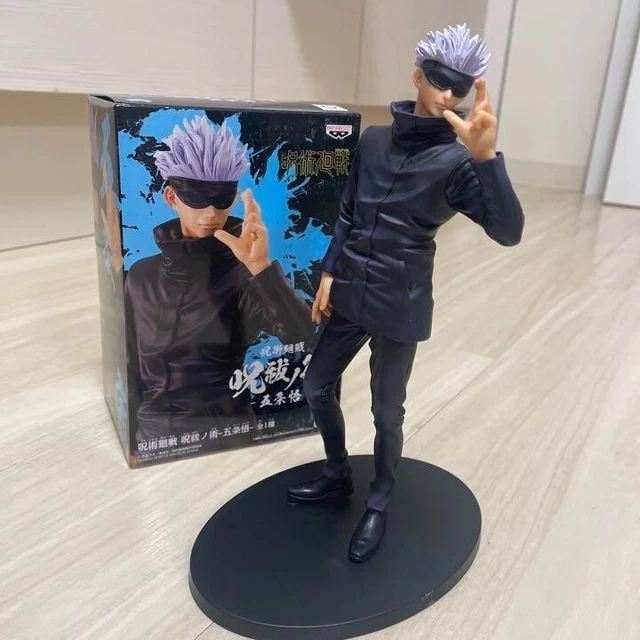 Figurine Gojo Satoru 30 Cm – Statue Anime Jujutsu Kaisen – Collection Bureau – Cadeau Enfant Fan