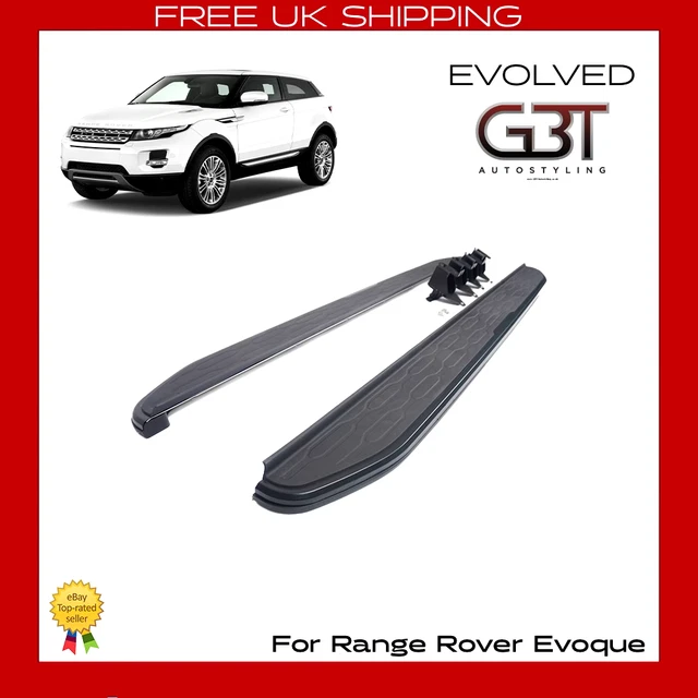 FOR RANGE ROVER Evoque Pure/Prestige Side Steps Running Boards Oe Style ...
