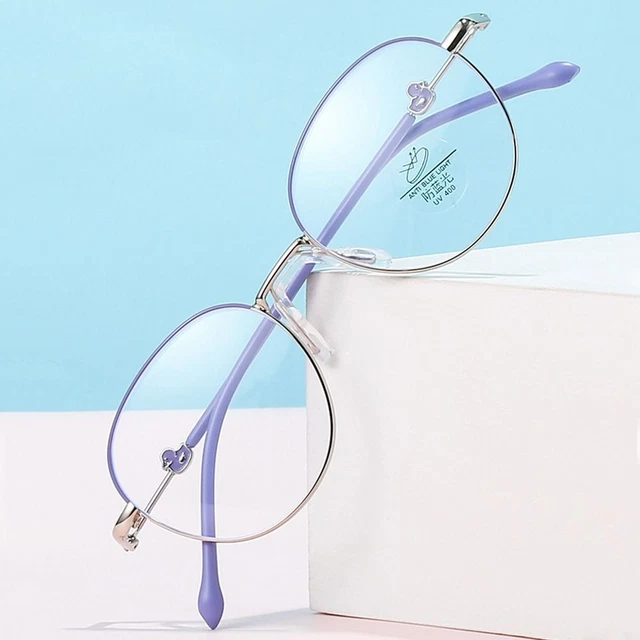 Metal Kids Glasses Eye Protection Ultra Light Frame  Children Boys Girls