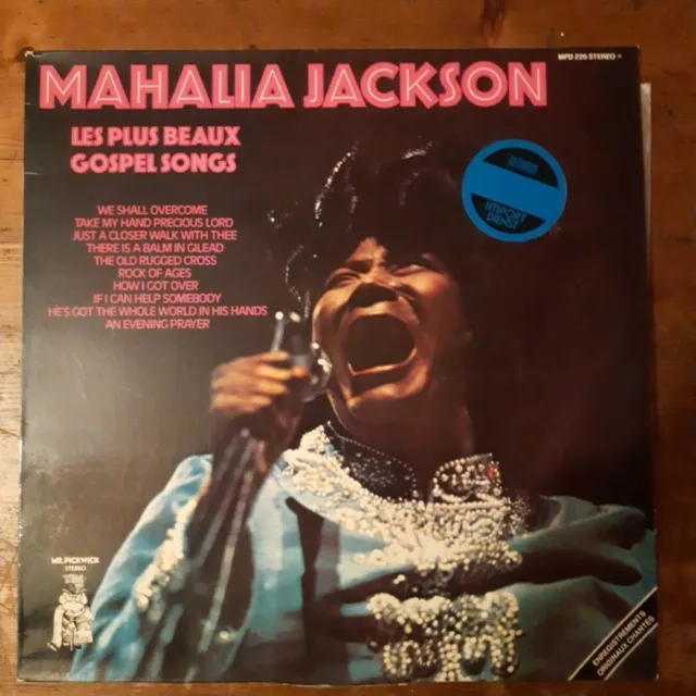 mahalia jackson lp Les Plus Beaux Gospel songs LP Vinyl