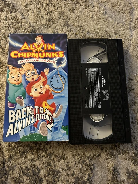 ALVIN AND THE Chipmunks - Go To The Movies : Back To Alvin’s Future VHS