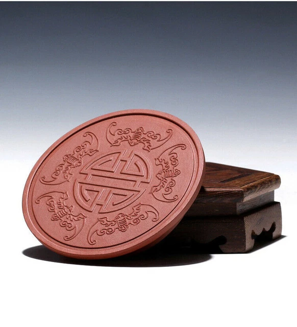 Alfombra para olla de té Zisha mineral original soporte de arcilla Qingshui para olla/taza de té