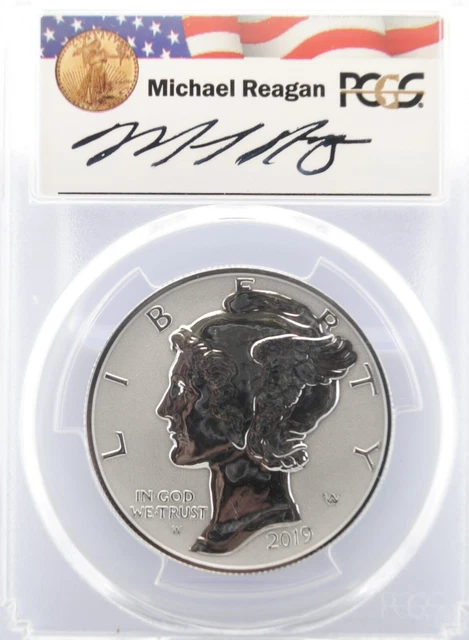 2019-W Palladium, Reverse Proof,  First Day Issue PCGS PR70 (L0409)