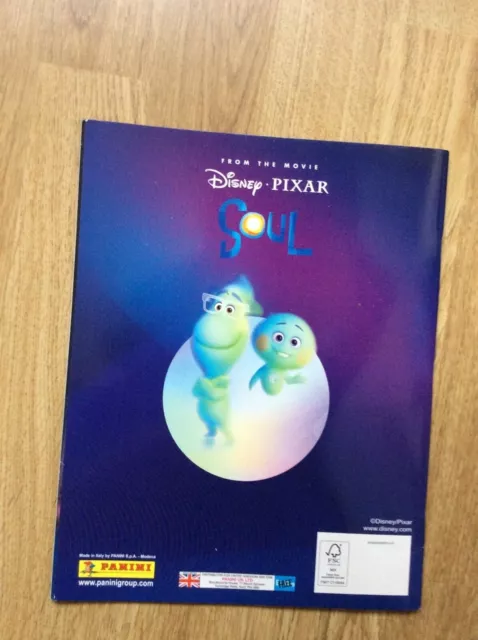 Disney Pixar SOUL Album  + 6 Sticker Starter Pack Panini & Card Holder 2