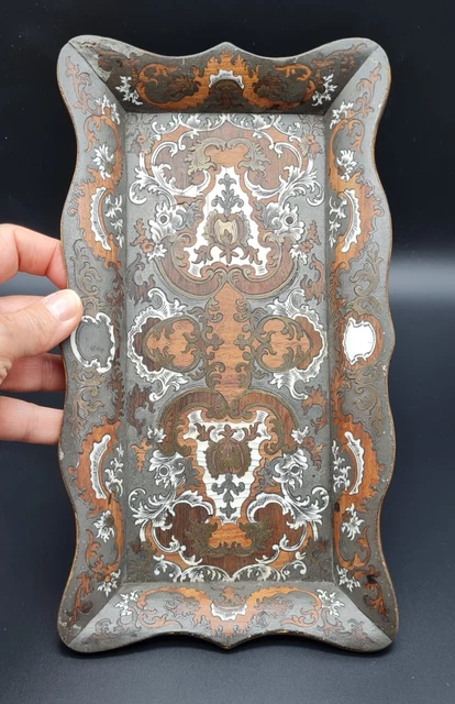 Franz Xaver Fortner Tablett Tray Boulle Marketerie Inlays München~1840!!!
