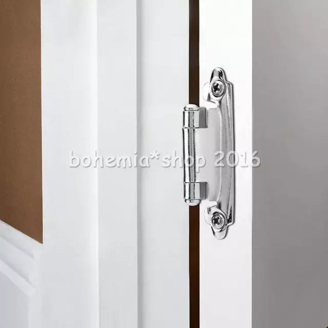 Self Closing Hinges Cabinet Cupboard Caravan/Boat Wardrobe Door + Hardware 2