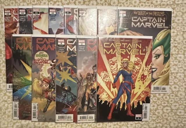 Marvel Comics: Captain Marvel Vol. 11 (2019) #1-50 Complete Set