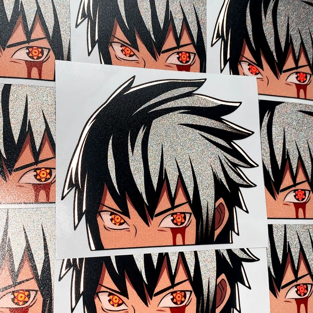 REFLECTIVE DENJI ANIME Peeker Sticker Chainsaw Man Decal Sticker £7.54