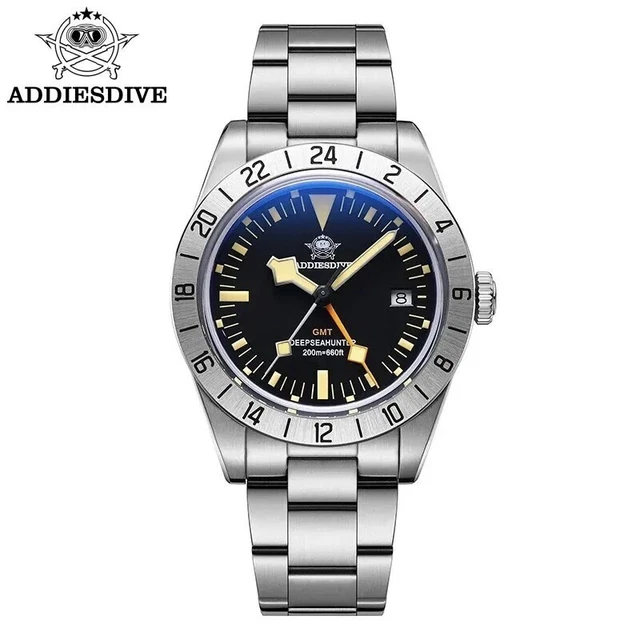 Addiesdive 41mm SPORTS Quarzo Diver Orologio Impermeabile