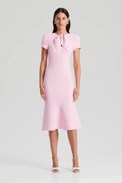 SCANLAN THEODORE CREPE Knit Cravat Dress XS *NEW $400.00 - PicClick AU