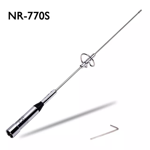 NR-770S 145MHz 435MHz Car Mobile Amateur Radio Antenna with PL Connector VHF UHF 3