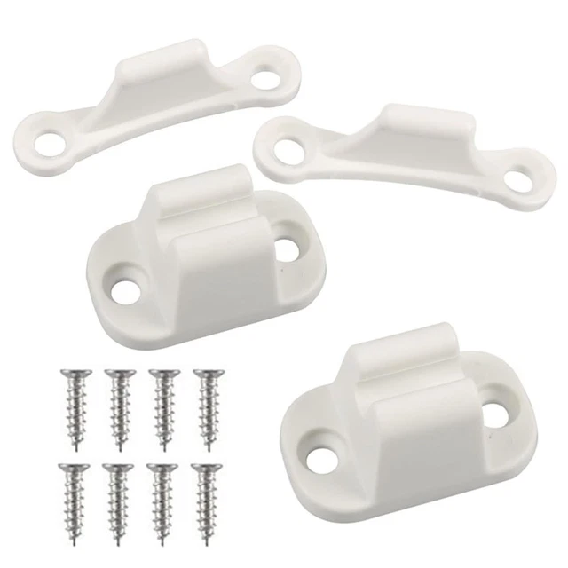 Lot De 6 Butoirs Pour Rail Keder 8-10mm - Arrêts Pour Auvents, Tentes, Bâches - Acier Inoxydable, Montage Facile