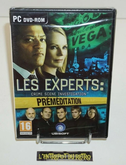 ++ jeu PC LES EXPERTS crime scene investigation préméditation NEUF sous blister