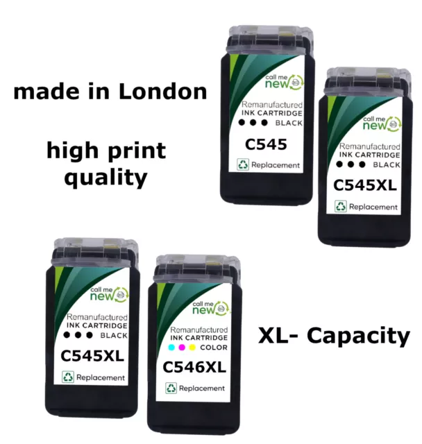 Refilled  Ink Cartridge for Canon PG545 / CL546 / PG545XL / CL546XL PIXMA MG2450