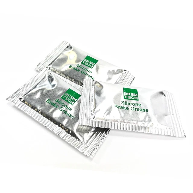 3X SACHETS BREMTECH Silicone Brake Caliper Slider Guide Pin Grease Sg3B