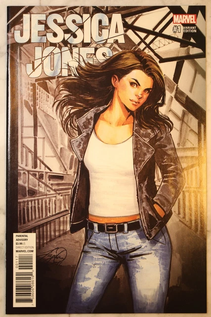 Jessica Jones #1 Siya Oum Variant Cover (2016) Marvel Comics