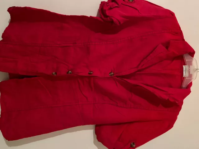 schöne elegance leinen bluse gr 44