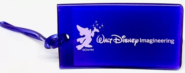 New Walt Disney Imagineering Dark Blue Luggage Tag 3