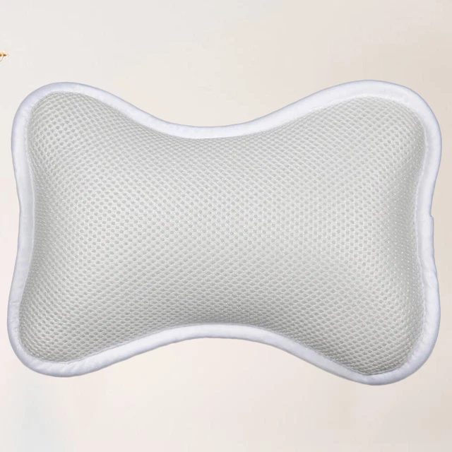 Almohada de baño de lujo spa bañera y soporte de descanso para el cuello no sólido