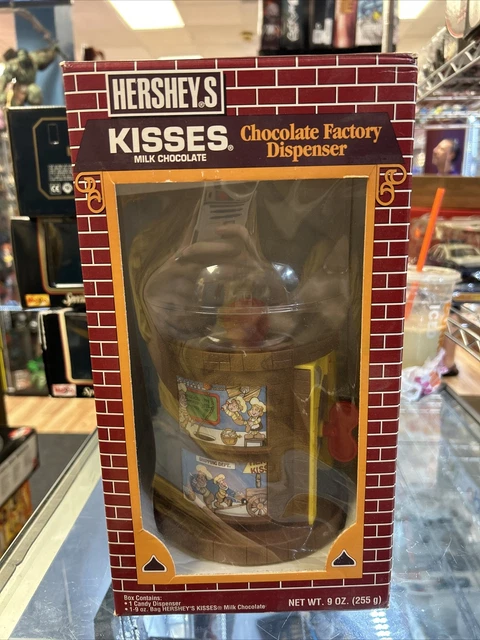 Vintage Hersey Kisses Milk Choclate Factory Dispenser
