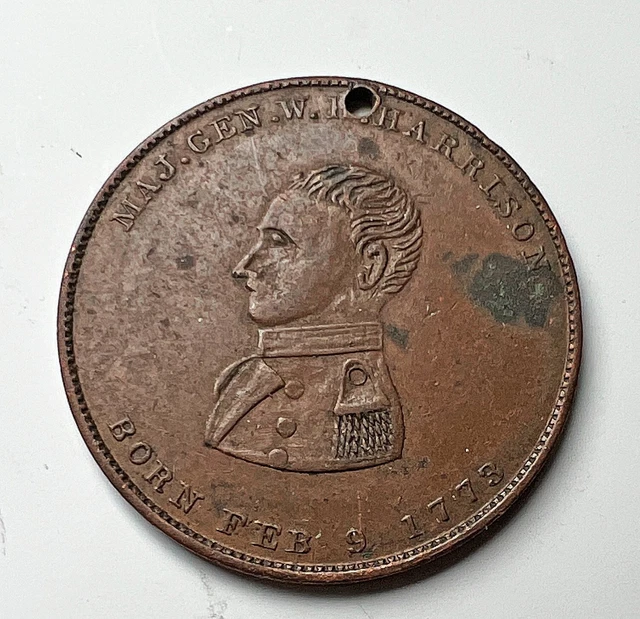 William Henry Harrison Political Campaign Token 1840