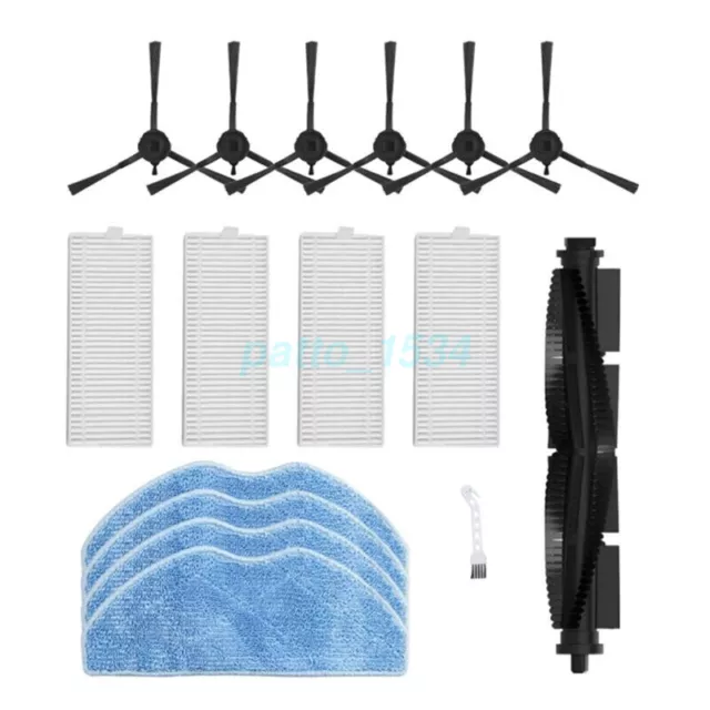 For 360 S8 S8 Plus Vacuum Cleaner Robot Accessories Main Side Brush Filter Kit