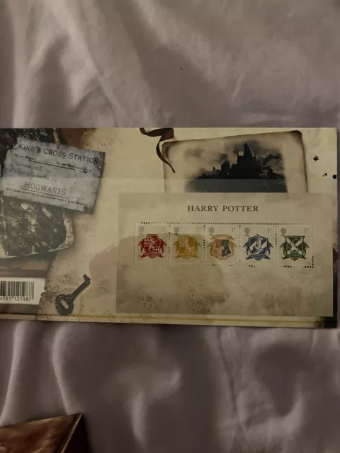 Harry Potter First Day Cover Stamps, Royal Mail MINT 12 Stamps 2007 Bloomsbury 2